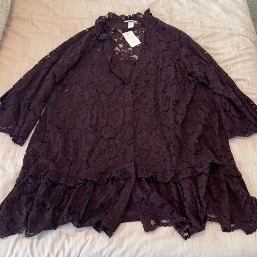 Lace babydoll dress